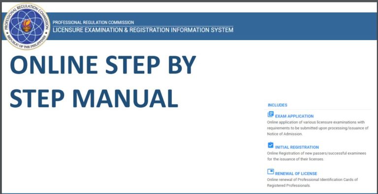 PRC Online Application PRC LERIS Guide NewsToGov