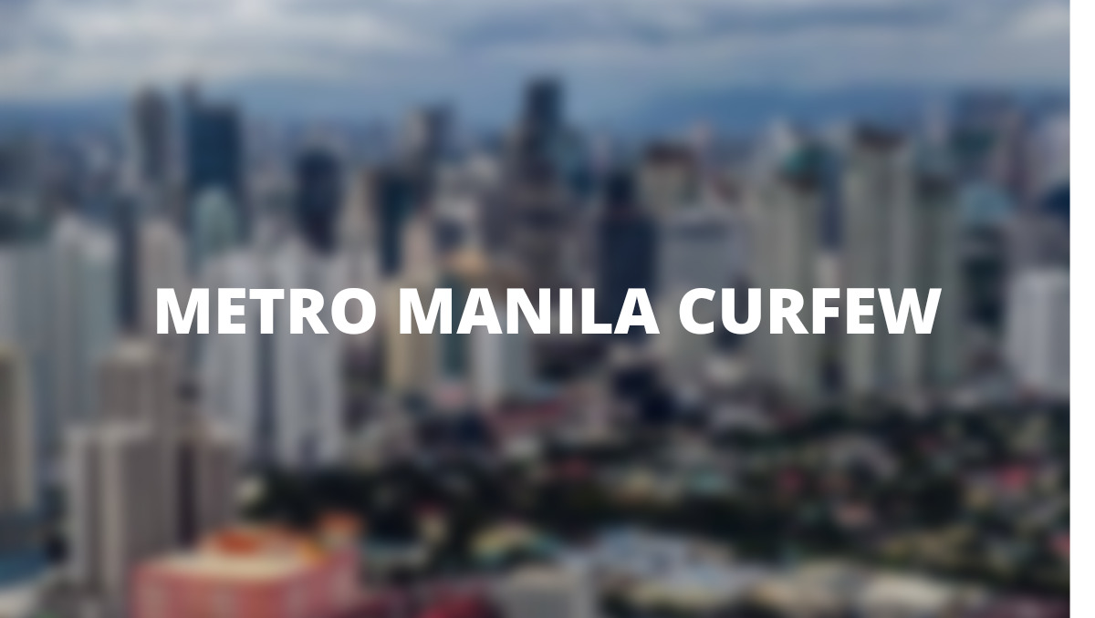 Curfew Metro Manila March 2021